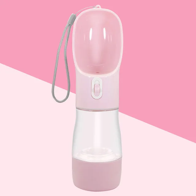 3-In-1 Water, Food Bottle and Feeder Bowl