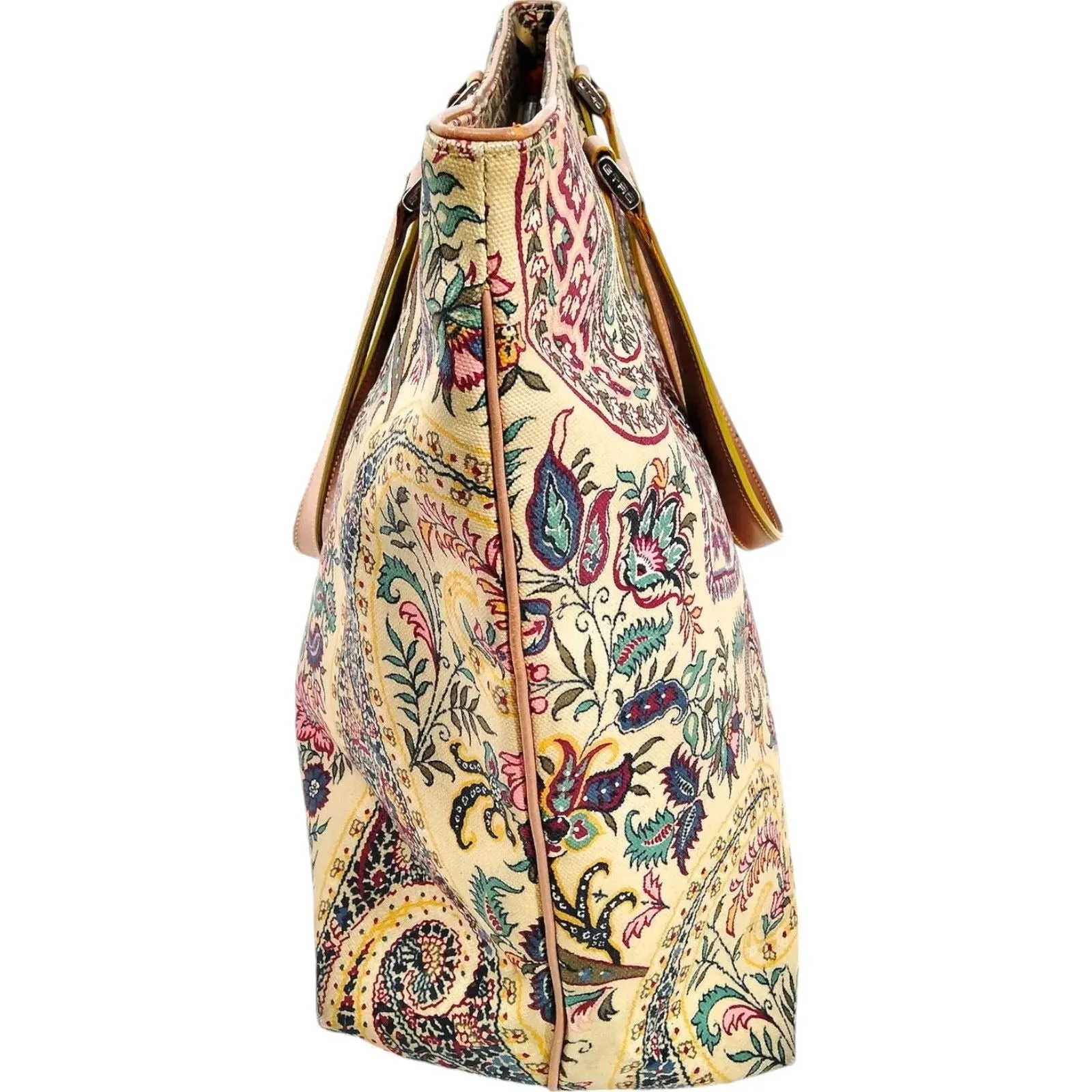 430171AU (X1) Etro Hand Bag MultiColor Canvas