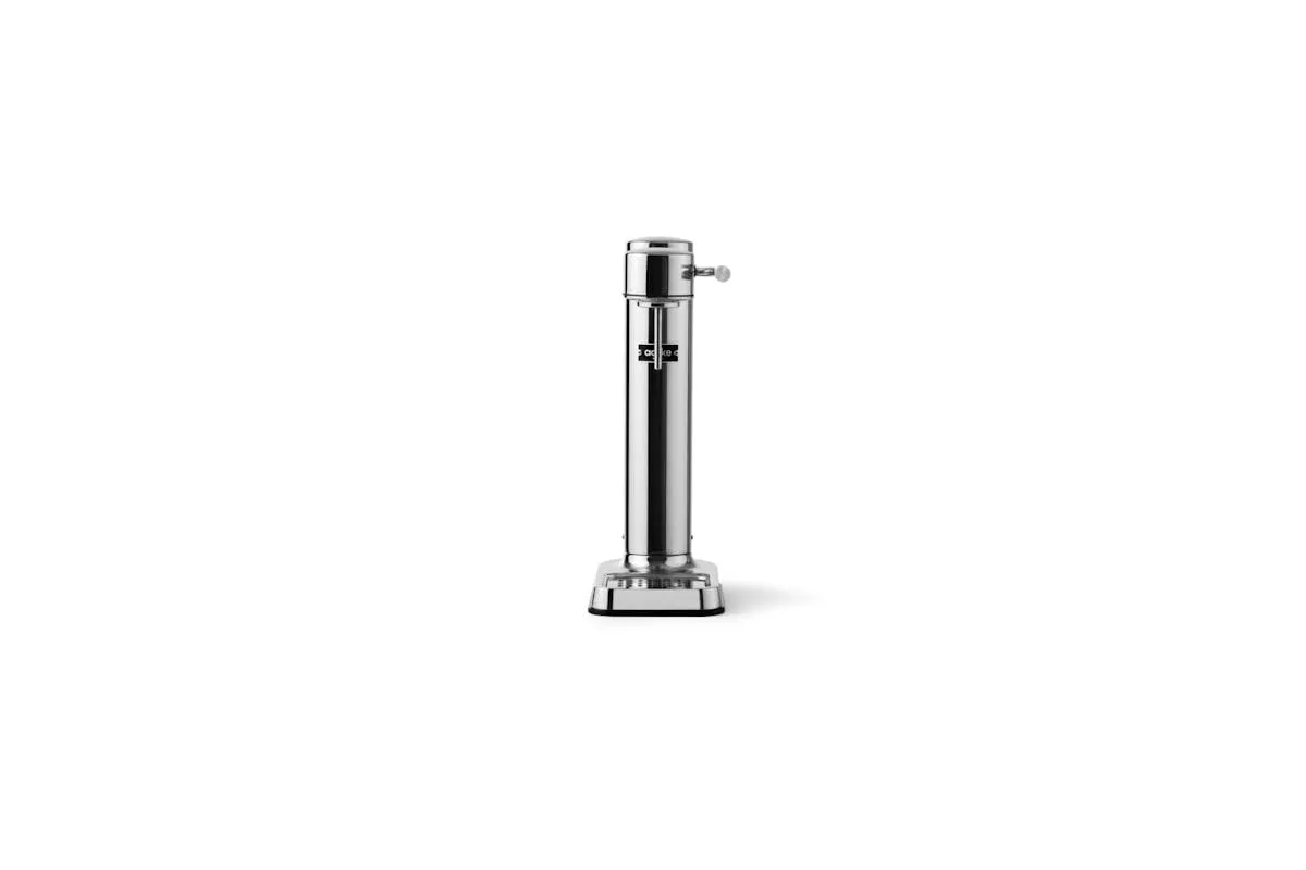 Aarke Carbonator 3 Sparkling Water Maker & CO2 Cylinder | Steel