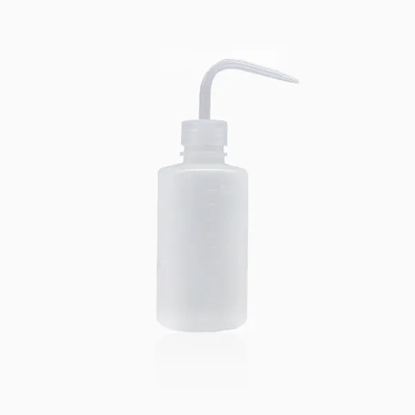 Barneys Non Spray Squeeze Bottle Curved Nozzle Empty 250ml