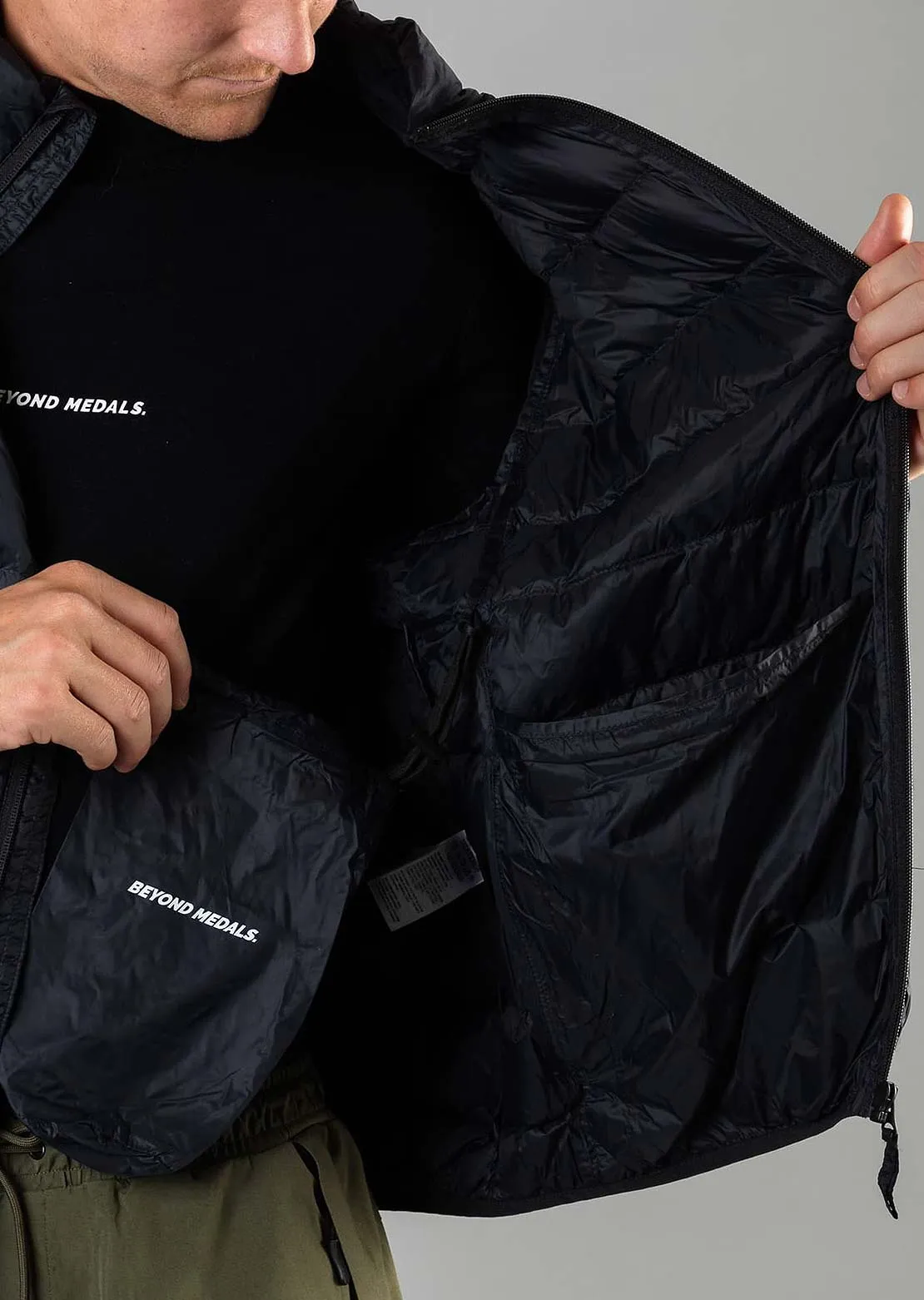 Beyond Medals Unisex Packable Down Jacket