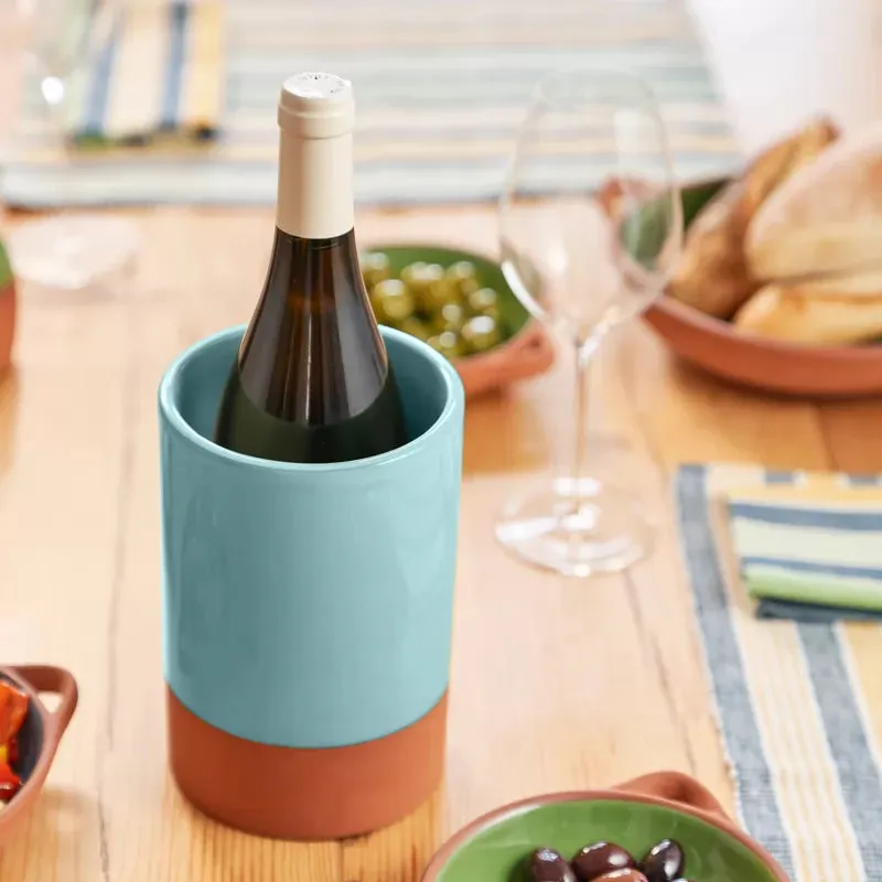 Dexam Sintra Glazed Terracotta Wine Cooler