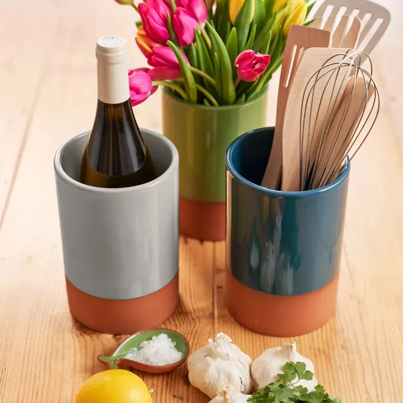 Dexam Sintra Glazed Terracotta Wine Cooler
