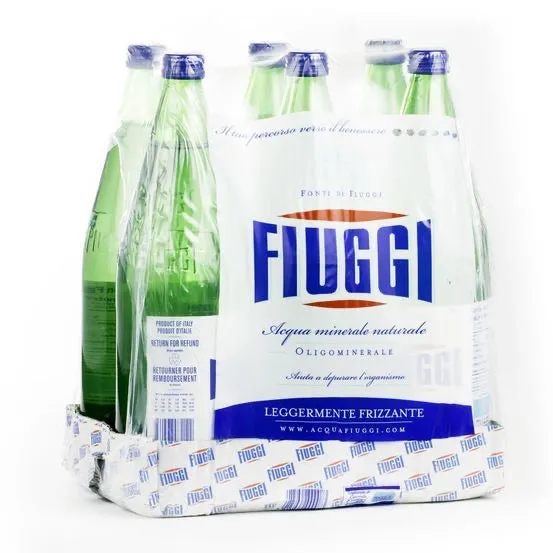 Fiuggi Italian Sparkling Water 1 Ltr Glass