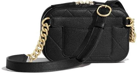 Grained Calfskin Waist bag - Red or Black