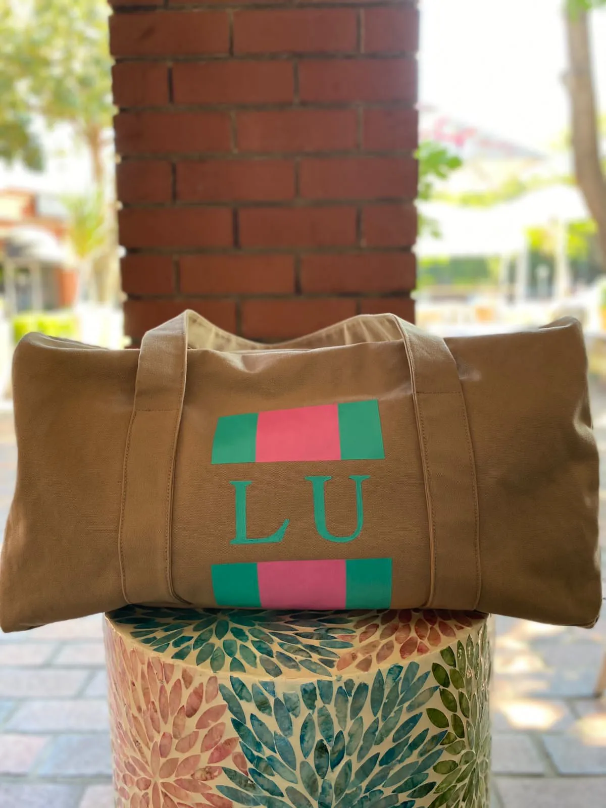 Monogram Weekender - Oxford Tan