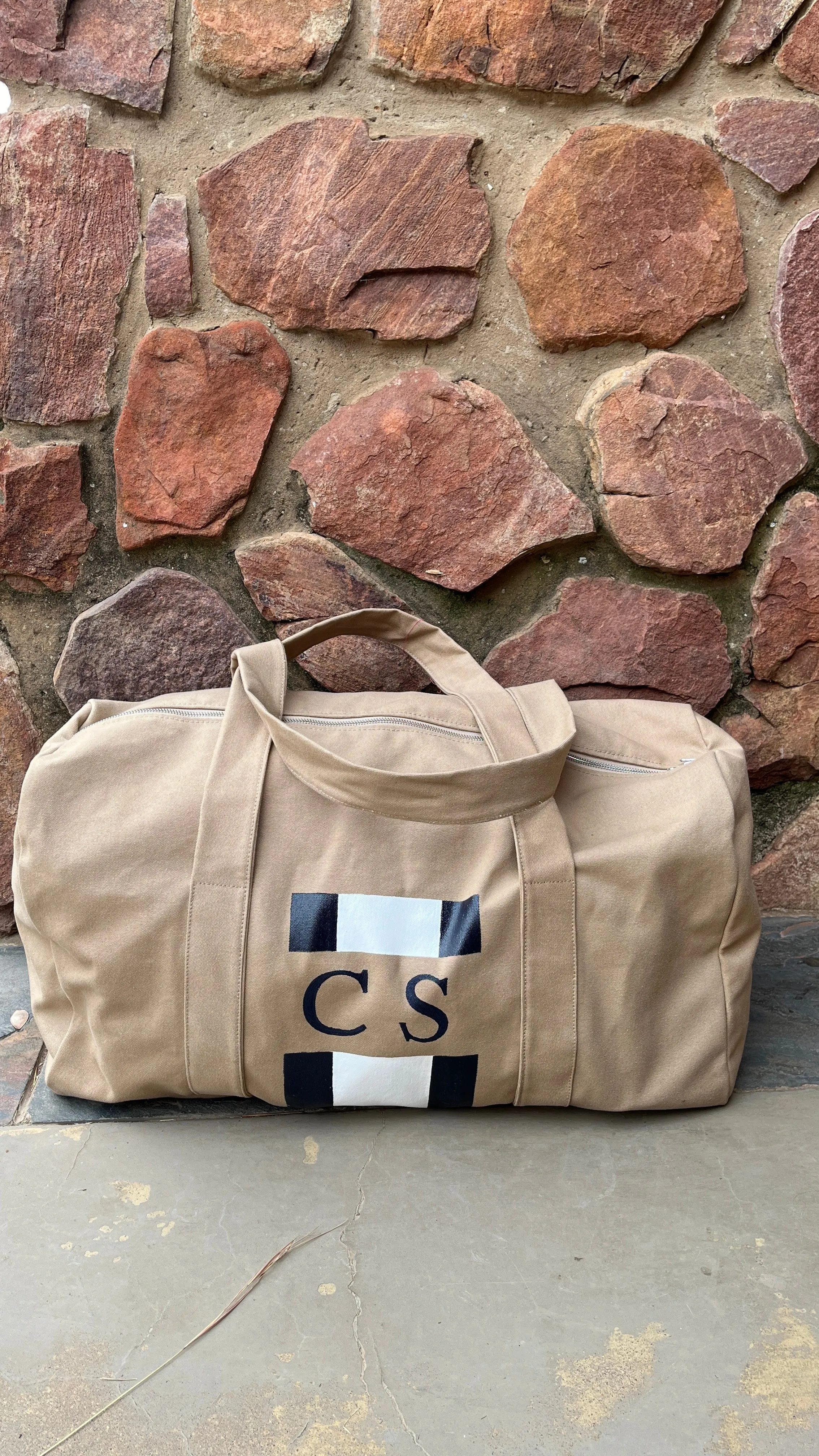 Monogram Weekender - Oxford Tan