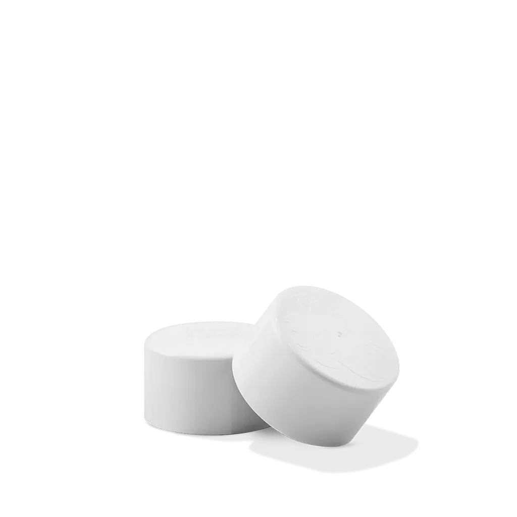 Spare White Bottle Caps